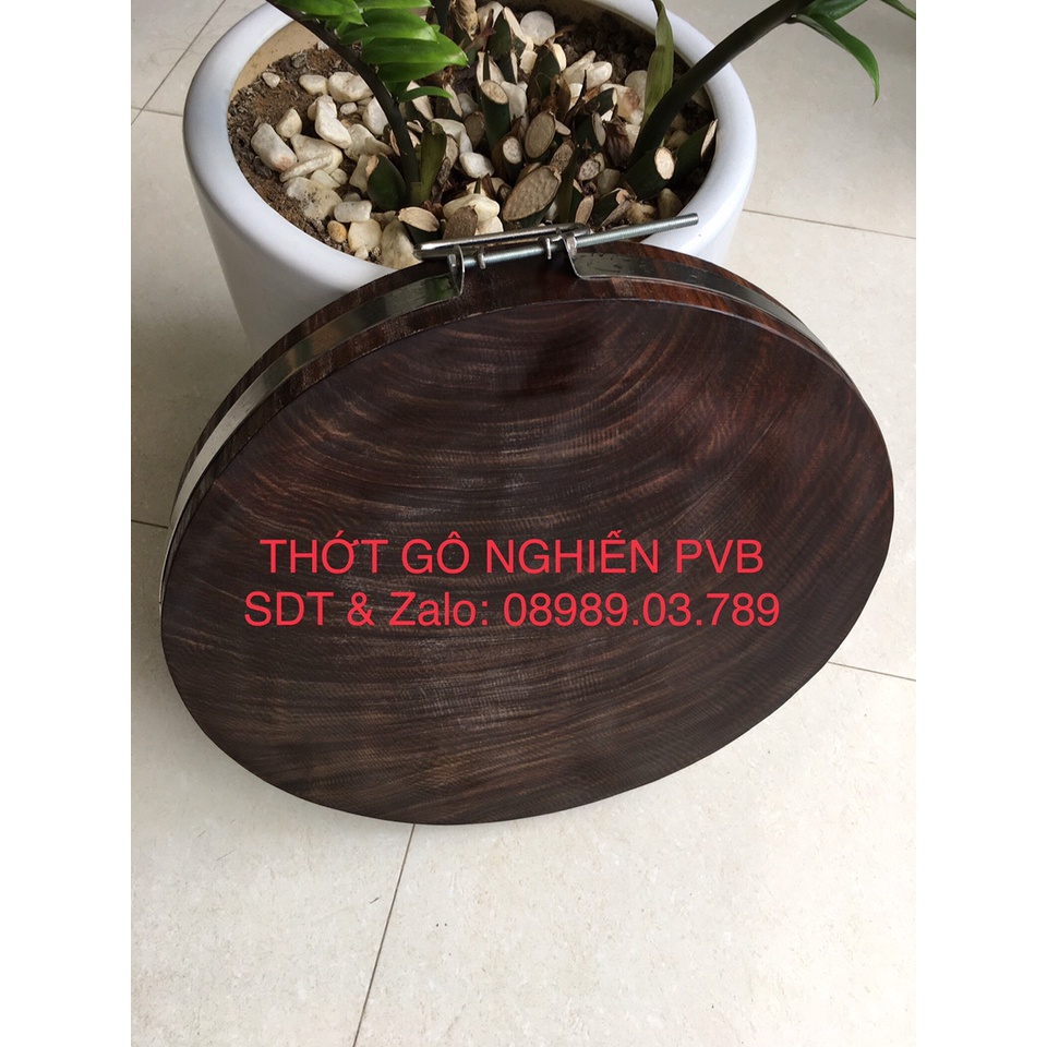 THỚT GỖ NGHIẾN PVB NÚI ĐÁ THANH HÓA CHẤT LƯỢNG CAO ĐƯỜNG KÍNH 30CM DÀY 4CM