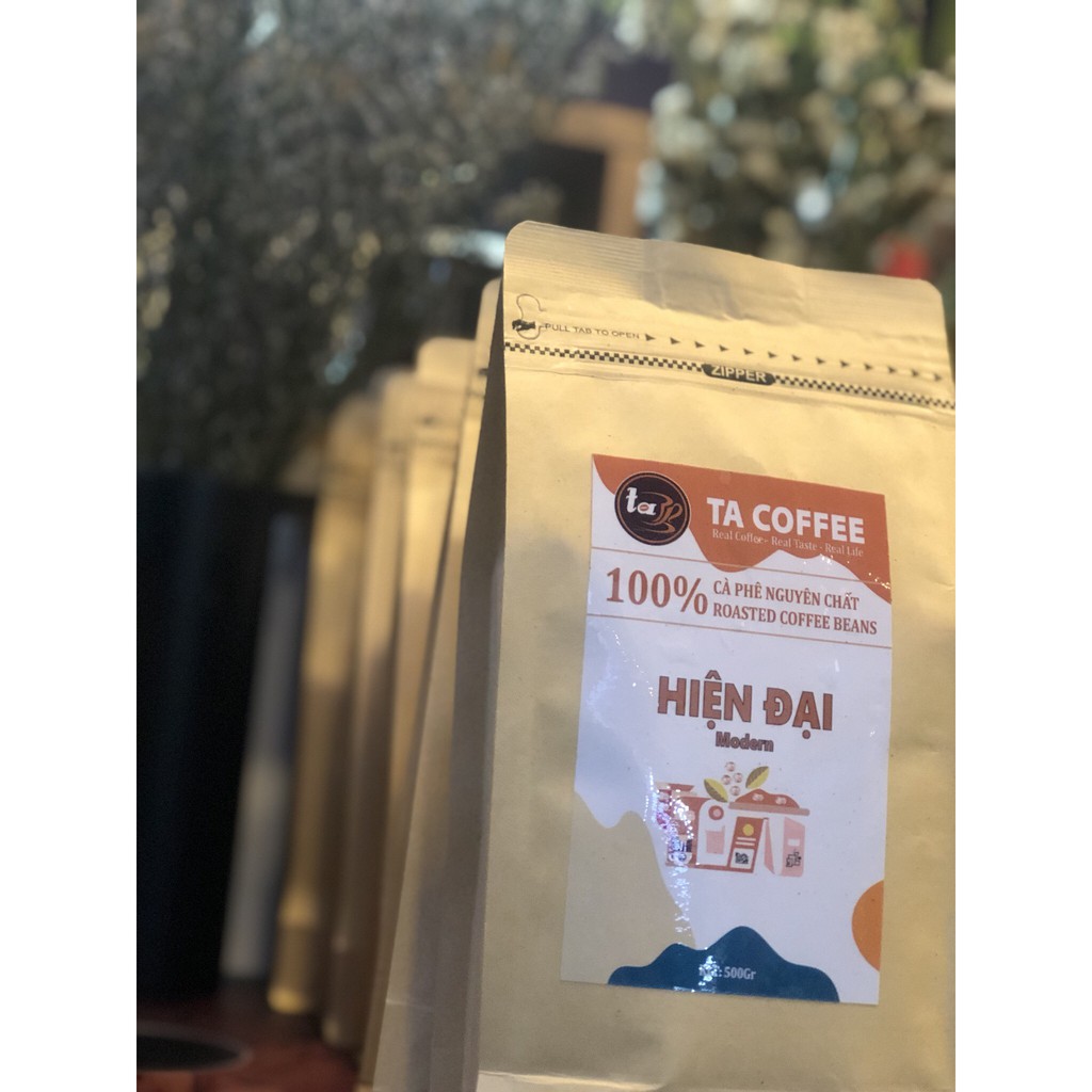 Cà phê Hiện Đại - 100% rang xay nguyên chất - dạng bột 500gr | BigBuy360 - bigbuy360.vn