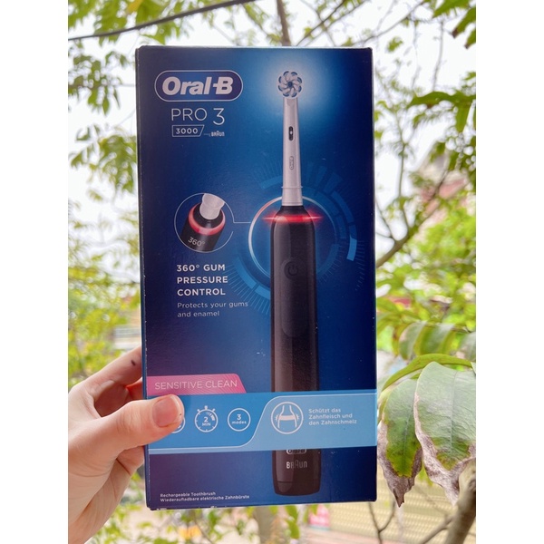 Bàn chải điện Oral-B Pro 3 3000 (mẫu mới 2021)