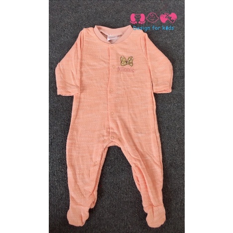 Sleepsuit vải len xuất dư Disney Baby cho bé gái