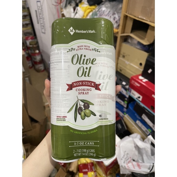 Dầu xịt ăn kiêng 0 calo Olive oil Member's Mark - Healthy - Mỹ