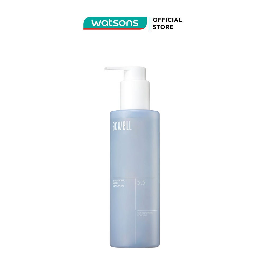 Dầu Tẩy Trang Acwell pH Balancing Watery Cleansing Oil Dịu Nhẹ Chiết Xuất Thực Vật 200ml