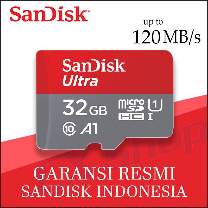 Micro Sd Sandisk Ultra Microsd 32gb A1 98mb / S Microsdhc Uhs-I