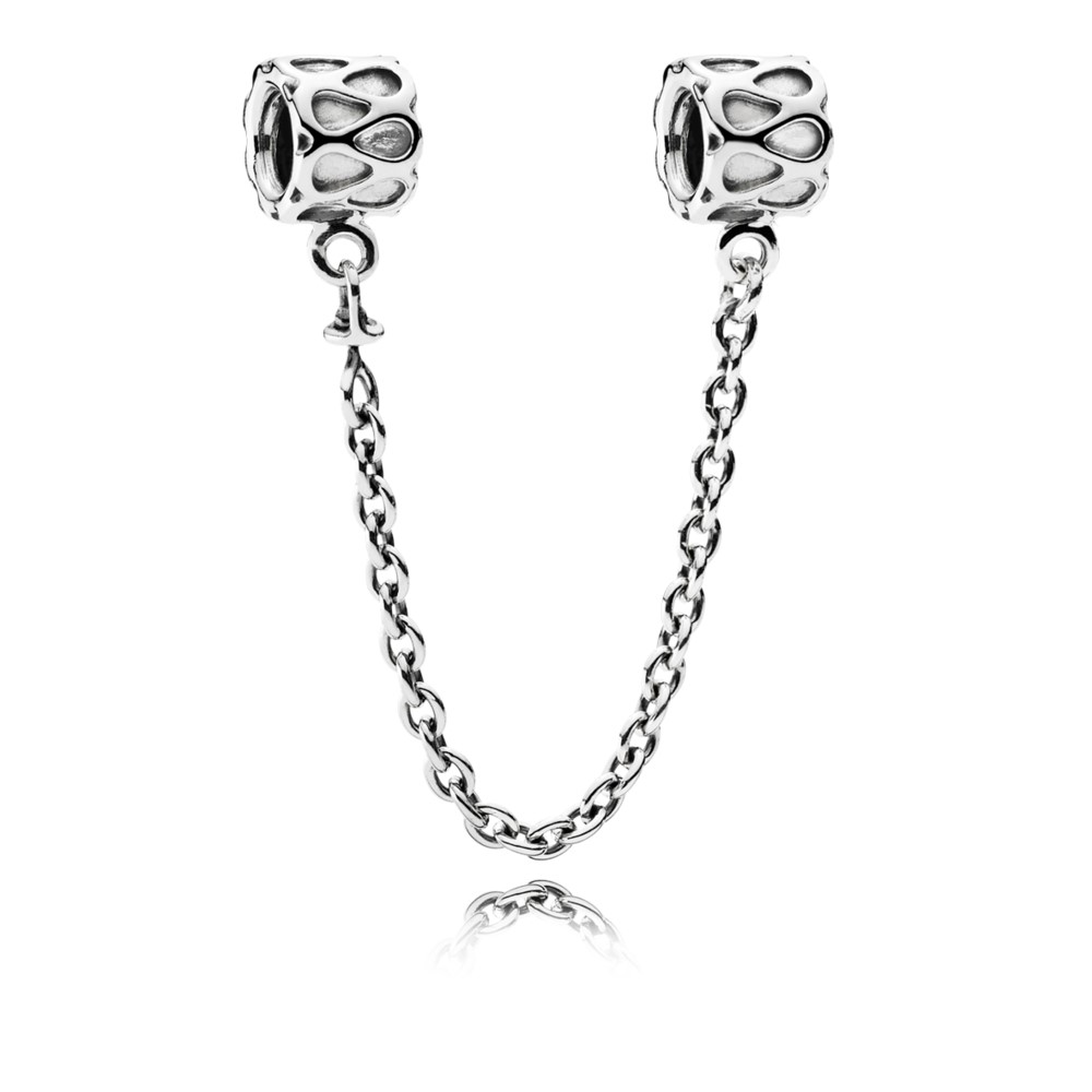 Phụ Kiện Dây Xích Cầu Vồng Chống Trượt Pandora Silvers925Bacsic