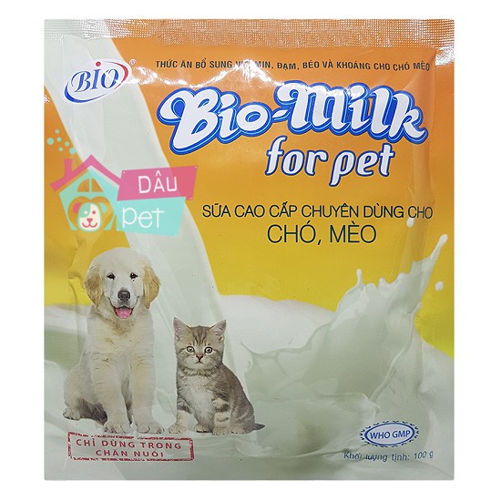 Sữa Bio dành cho chó mèo