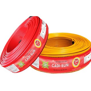 100m dây điện cadisun 1x1,5