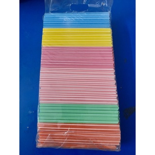 Ống hút nhựa cứng nước mía bịch 500g có 1 đầu nhọn