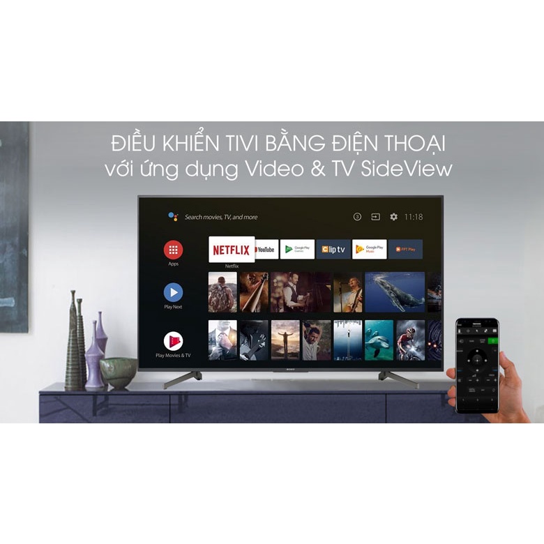 Android Tivi Sony 4K 43inch KD-43X8000G | BigBuy360 - bigbuy360.vn