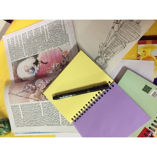 Sổ Note Màu A6 Lò Xo