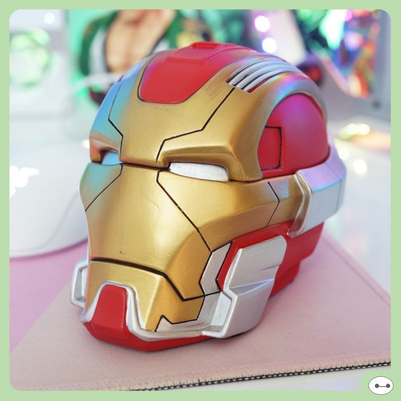 TƯỢNG ĐẦU IRONMAN, OPTIMUS KIÊM GẠT TÀN 12CM