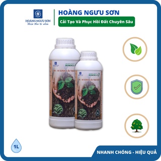Em - vi sinh cải tạo đất biomenca1 đất tơi xốp tăng độ mùn - ủ phân hữu cơ i cpsh hoàng ngưu sơn