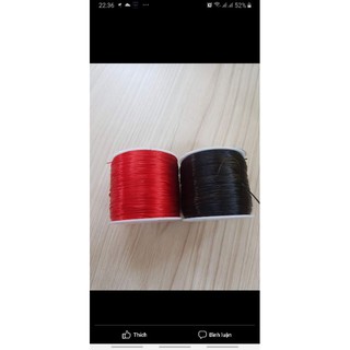 Dây cước đàn hồi [5 mét] xỏ chuỗi hạt làm vòng tay Handmade