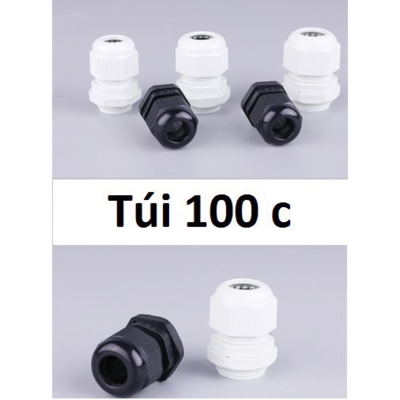 ỐC SIẾT CÁP PG7 - PG9 - PG11 (Túi 100 chiếc)