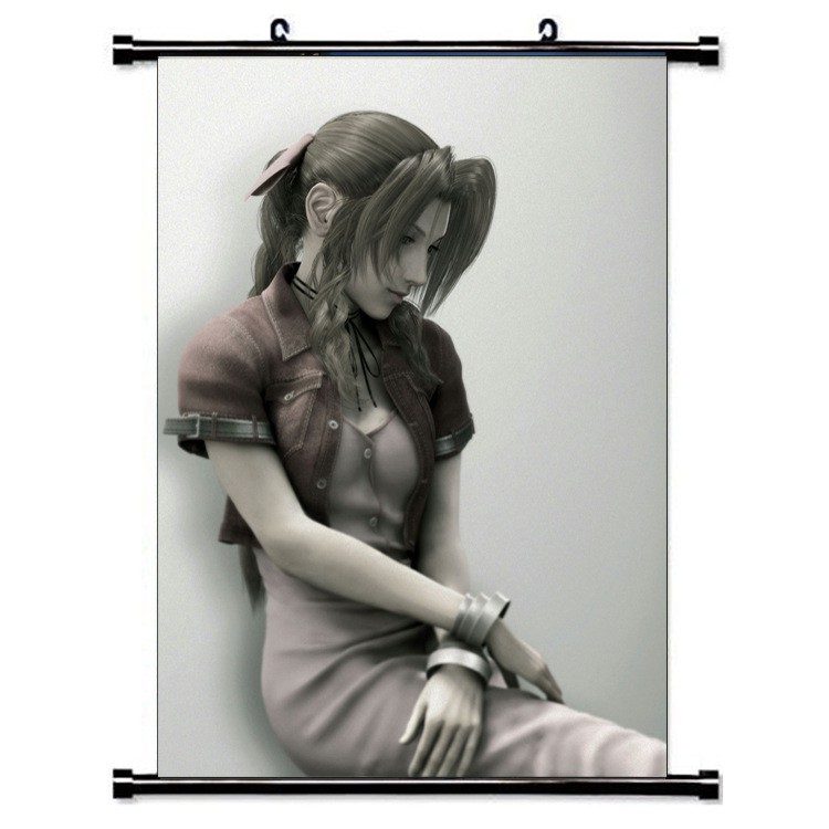 Tranh Cuộn Vải Canvas In Hình Anime Final Fantasy Độc Đáo