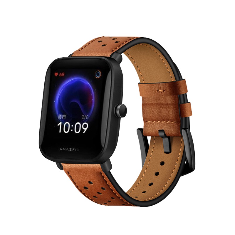 Dây Da Thay Thế Cho Đồng Hồ Amazfit Bip U/Pro