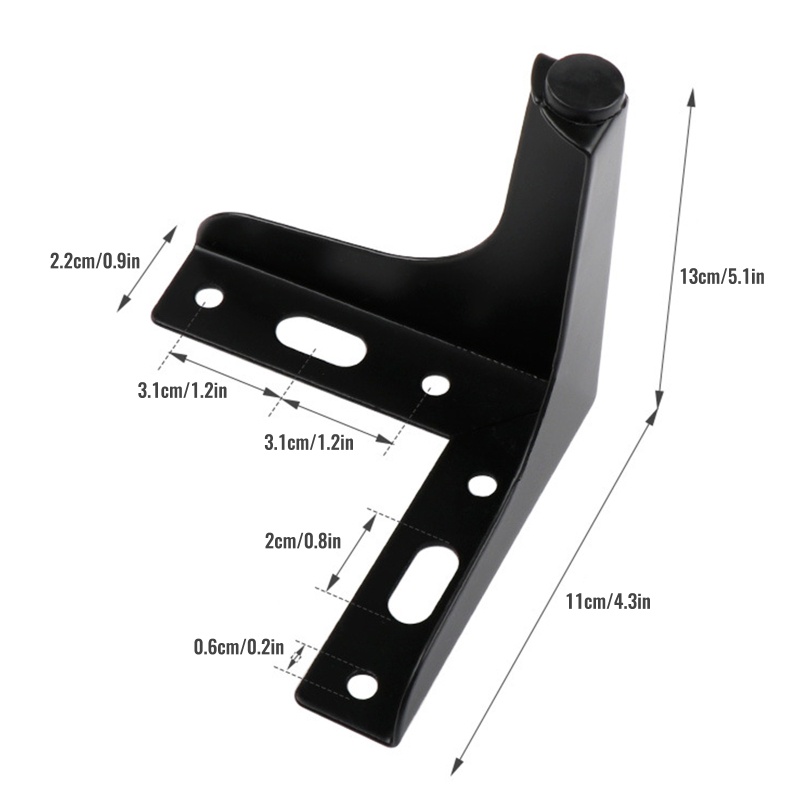 Set 4 Chân Bàn Ghế Sofa Bằng Kim Loại Chống Trượt