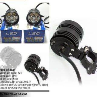 Đèn Led Trợ Sáng L4 LOẠI XỊN Siêu Sáng 20W