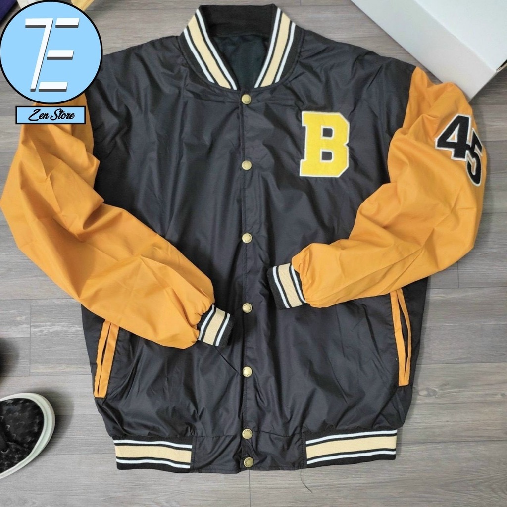 Áo Khoác bomber unisex zenstore K079 chất liệu vãi dù dày dặn 3 màu
