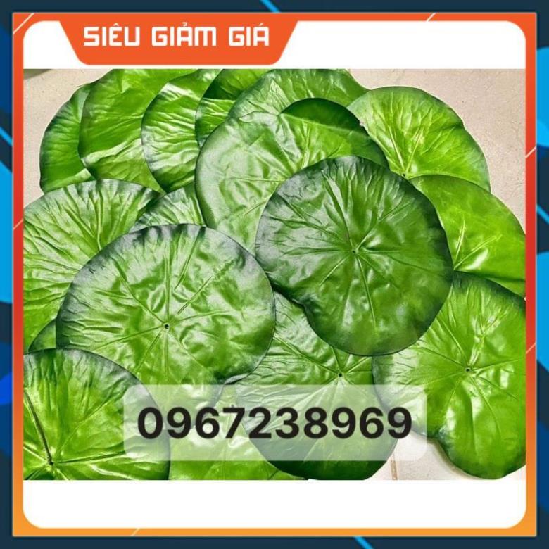 Lá sen giả, làm hoa sen trang trí,hoa Handmade trang trí nhà cửa