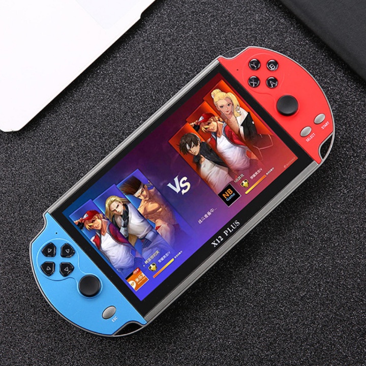 Máy Chơi Game X12 plus 10000 Game Màn Hình Khủng 7-inch- fullHD , nghe nhạc , chơi game , xem phim , đọc sách -BH 1N