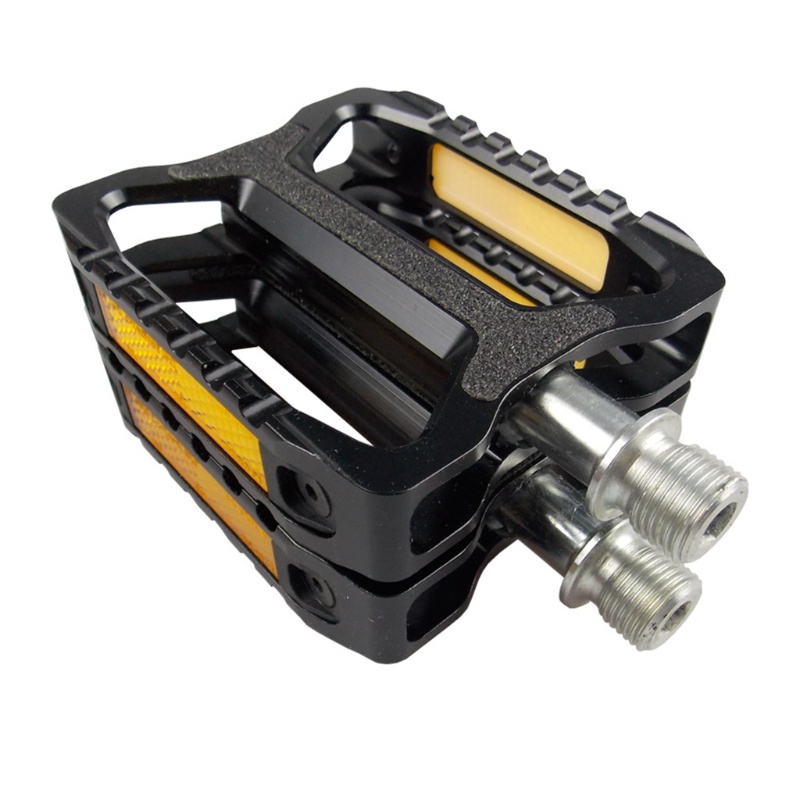 QQ Bàn Đạp Xe Đạp Bằng Hợp Kim Nhôm Phản Quang Chống Trượt Tiện Dụng