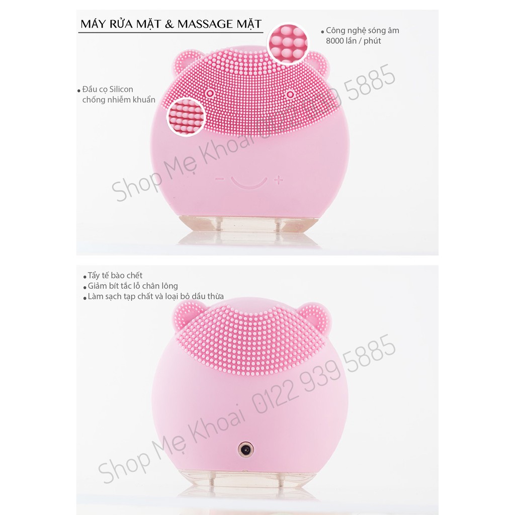 [GIẢM GIÁ]-MÁY RỬA MẶT Gấu - Công nghệ sóng âm | BigBuy360 - bigbuy360.vn