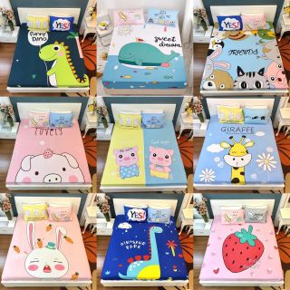 Ga gối cotton sét 3 món