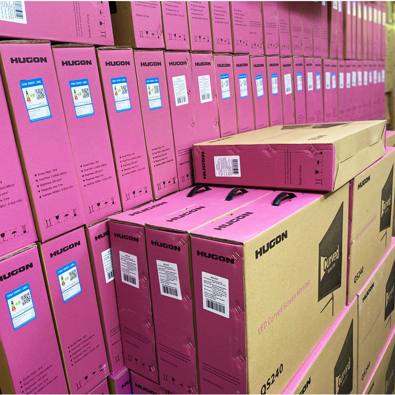 Màn hình cong full viền 24" 75Hz Hugon QS240 - Màn hình chơi game (Mới 100%) | BigBuy360 - bigbuy360.vn