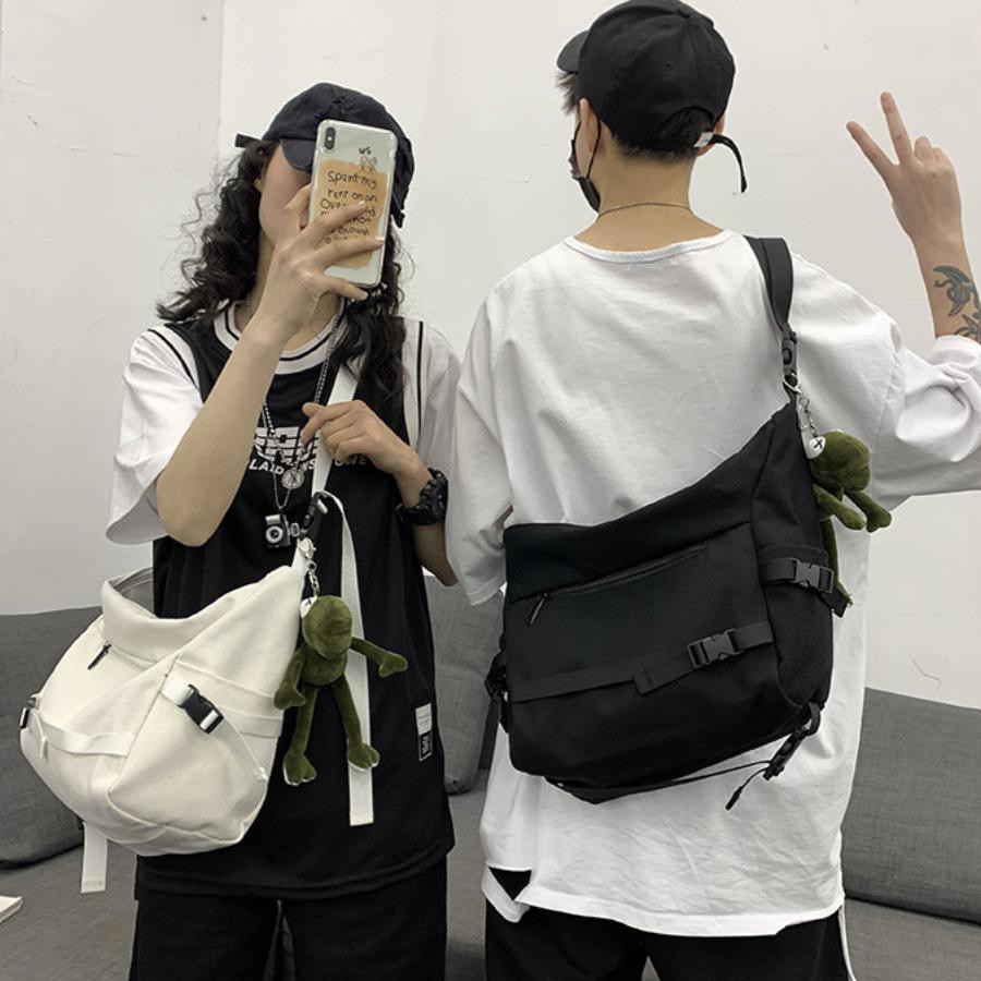 Túi tote vải canvas đeo chéo đeo vai ulzzang hàn quốc xinh xắn