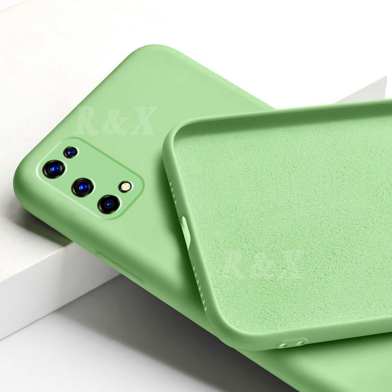 Ốp Điện Thoại Silicon Chống In Vân Tay Cho Realme 7 Pro 7 7i C17 C11 C12 6i 6pro 5i 5pro C3 C2 Xt