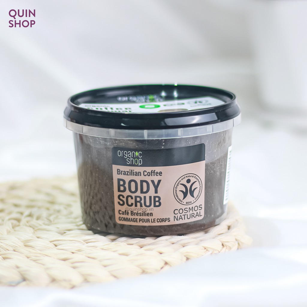 Tẩy Tế Bào Chết Toàn Thân Organic Coffee & Sugar Body Scrub