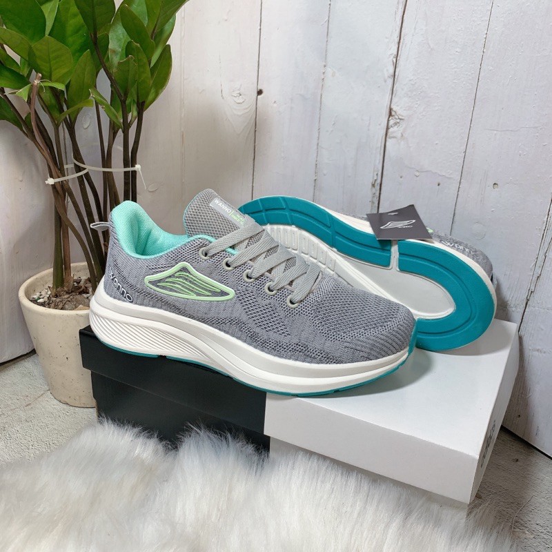 Giày Wanno nữ mới thể thao sneaker kèm hộp, êm nhẹ 683