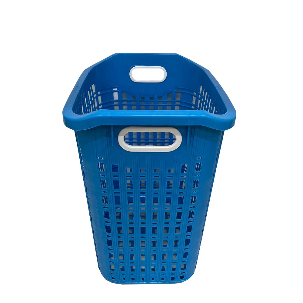 HomeBase SN Plastic Laundry Basket L 710/1 W44xD33.5xH42.5 Cm Blue