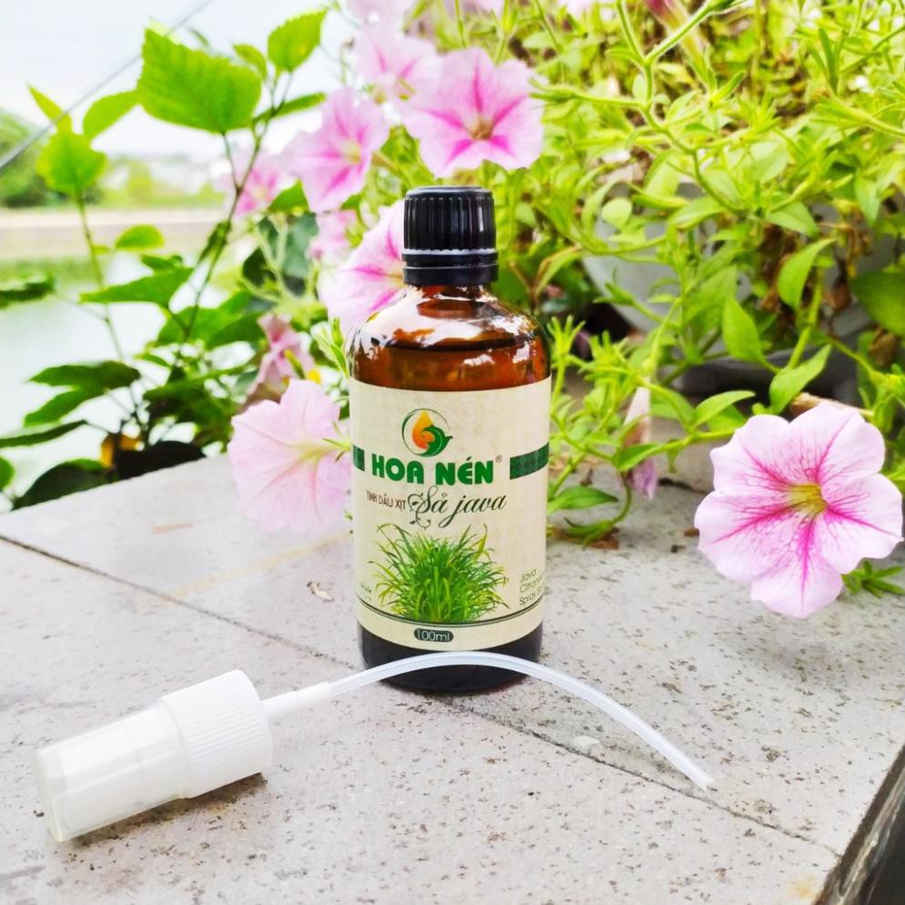 Tinh dầu sả java xịt phòng Hoa Nén 100ml☘Tinh dầu thiên nhiên không sử dụng chất tạo mùi