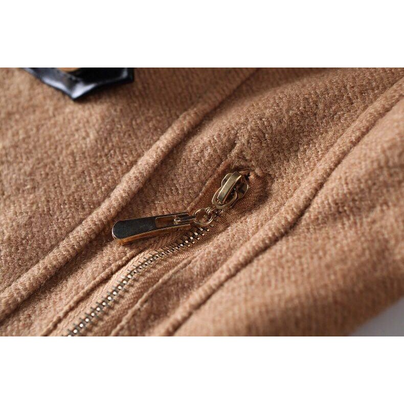 QC666 Áo khoác cổ lông cao cấp Quảng Châu