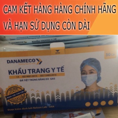 Hộp khẩu trang chống bụi y học 3 Lớp,Hộp 50 Chiếc chức năng Kháng Khuẩn,Lọc khói xe Độc Hại..[HÀNG CÓ S