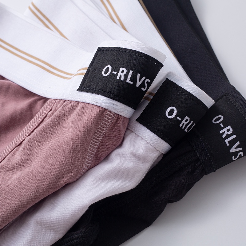 ORLVS Quần lót chữ U lưng thấp màu trơn thoáng khí quyến rũ cho nam Or6109