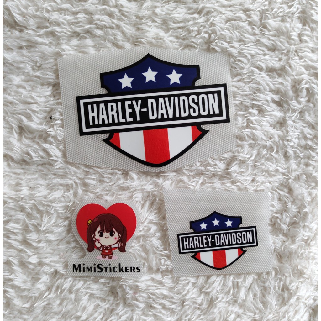 Hình ủi, hình ép nhiệt - Logo Harley (nhiều mẫu)