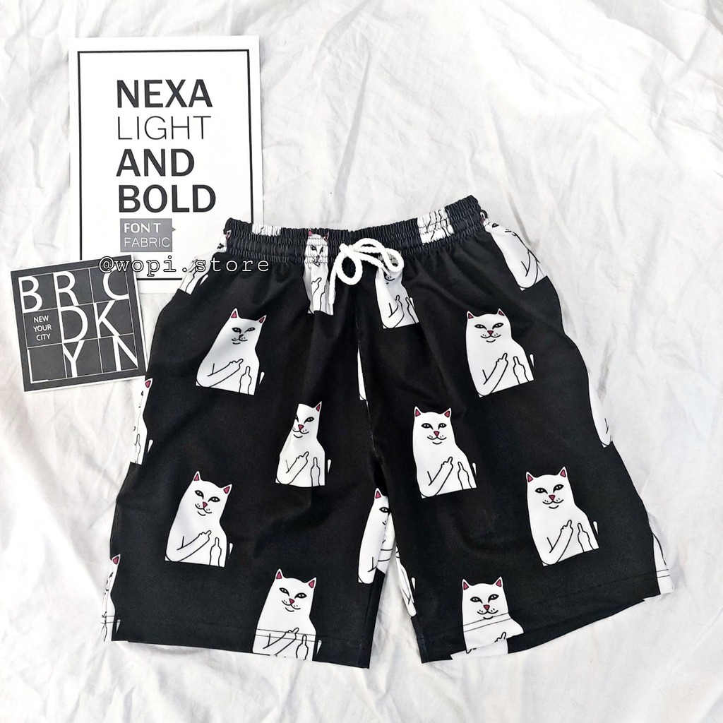Quần Short CARTOON Unisex (6 MÀU) | BigBuy360 - bigbuy360.vn