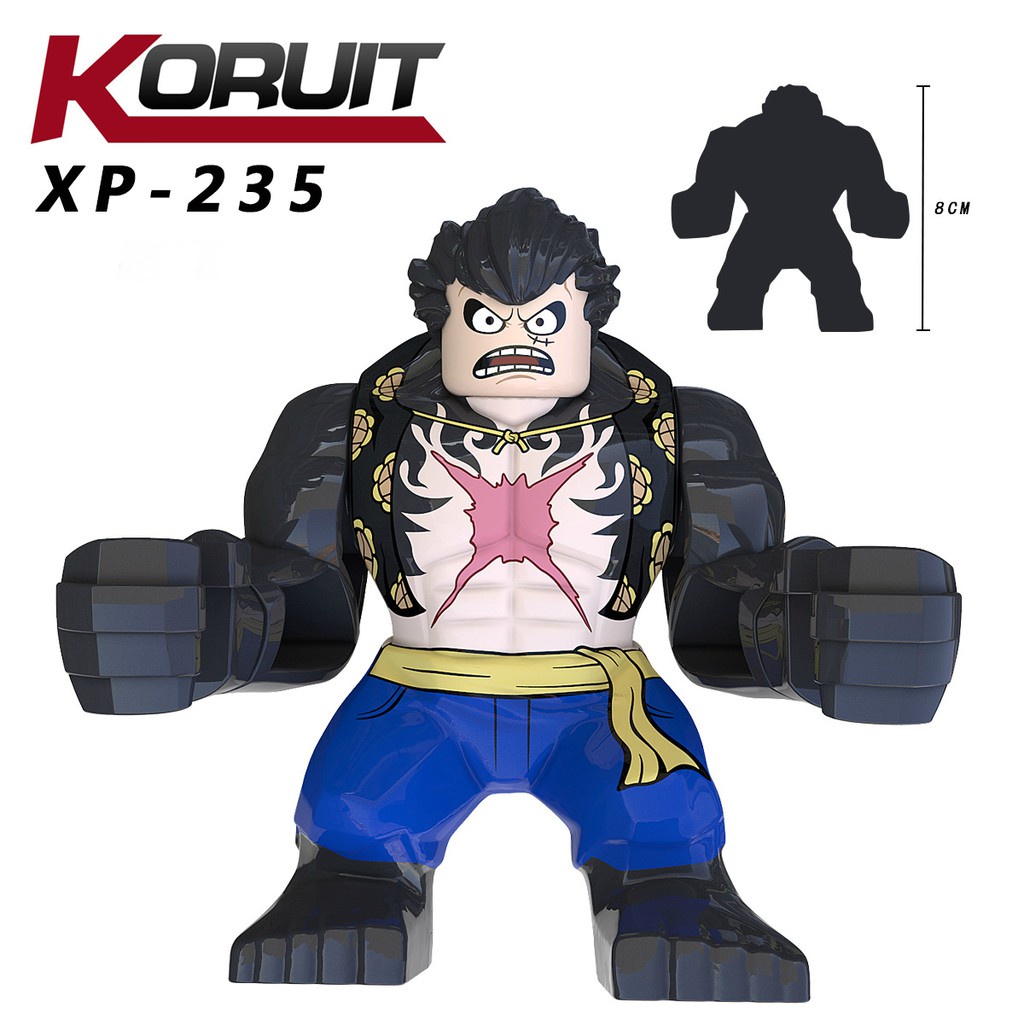 Đồ chơi lắp ráp nhân vật bigfig Luffy Gear 4 XP235