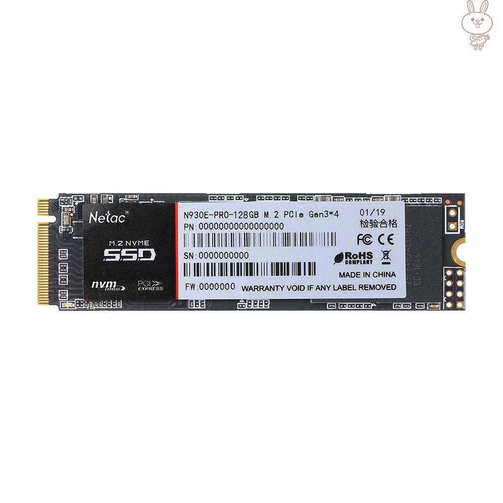 Ổ Cứng Ol Netac N930E Pro M.2 2280 Ssd 128gb Nvme Pcie Gen3X4 3d Mlc / Tlc Nand