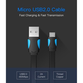 Vention Micro USB Cable Mobile Phone Charging Cable USB Data Sync Android Cable