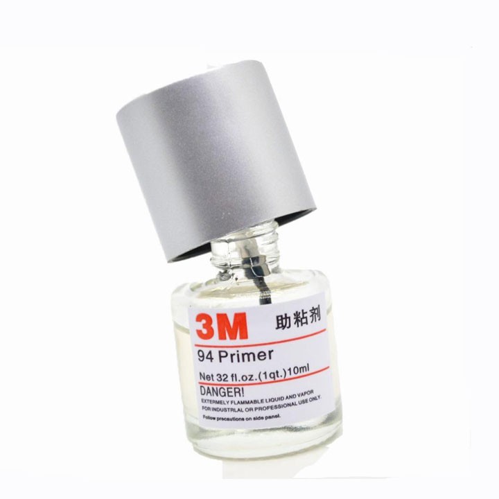 Keo trợ dính 3M 94 Primer 10ml tăng độ kết dính cho băng 2 mặt hỗ trợ dán phụ kiện xe , chất dung môi tăng bám dính