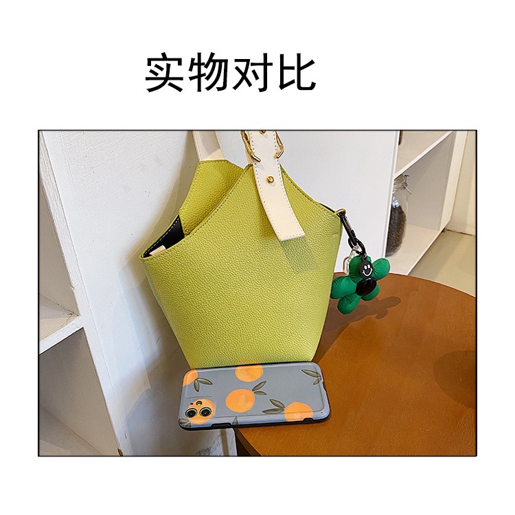 Túi xách JASMIN NOIR bằng da PU phối tua rua thời trang cho nữ