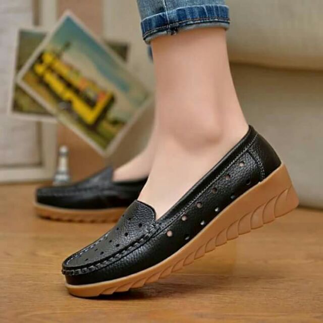 Combo Giày moca đục lỗ khách đặt | BigBuy360 - bigbuy360.vn