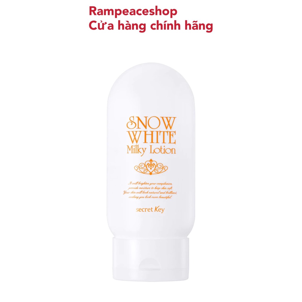 Kem Dưỡng Trắng Da Secret Key Snow White Milky Lotion