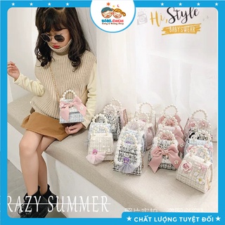 [RẺ VÔ ĐỊCH] Túi đeo chéo vải dạ xinh xắn nhiều kiểu dáng cho bé gái diện TẾT, đi chơi