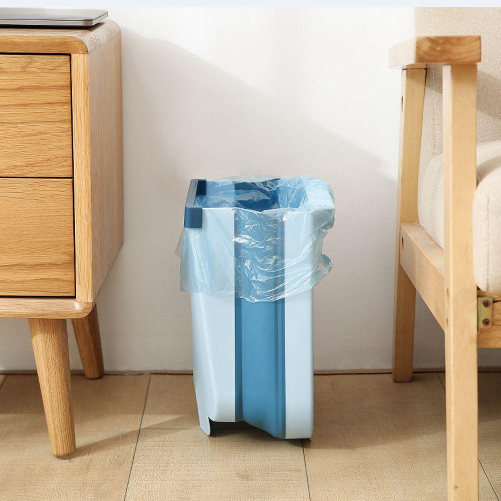 IVORY Thùng Đựng Rác Bằng PP Chất Lượng Cao Có Thể Gấp Gọn Tiết Kiệm Không Gian Màu Sắc Ngẫu Nhiên Cho Nhà Bếp / Phòng