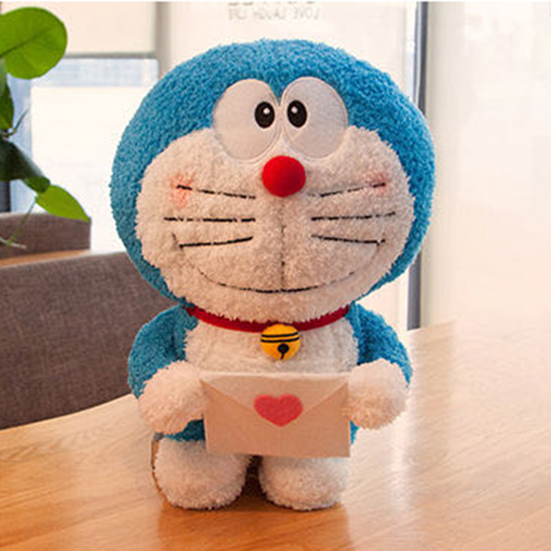 Mèo Doraemon Nhồi Bông Đáng Yêu 40cm