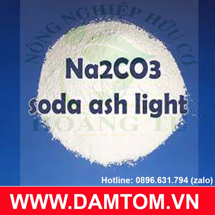 1kg - Bột soda Na2CO3, Bột Soda Công nghiệp, Công Dụng Tẩy Rửa, Nguyên Liệu Sản Xuất Xà Phòng